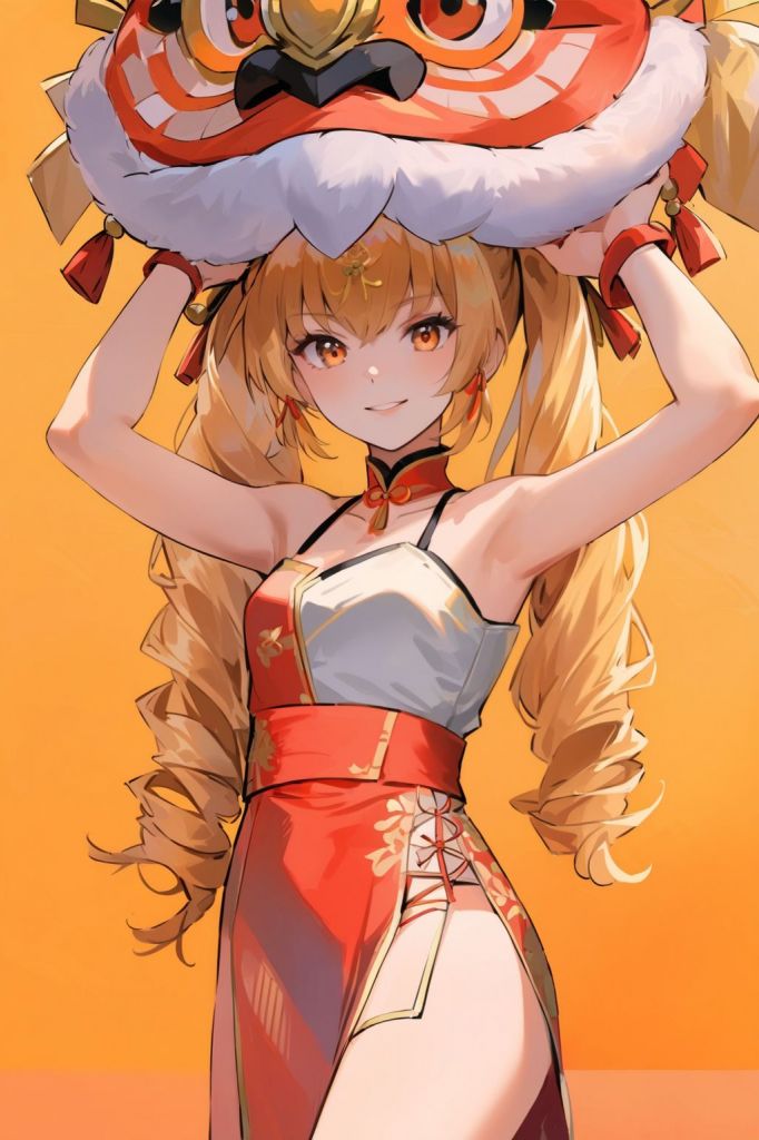 [二创]芬妮还在舞狮?