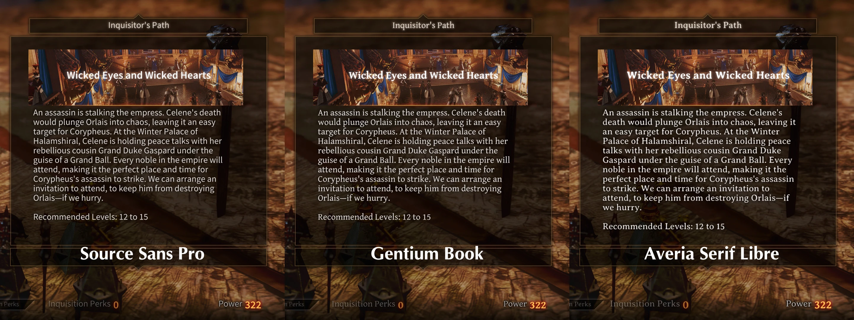 安利一个n网看到的审判英文小写字体mod