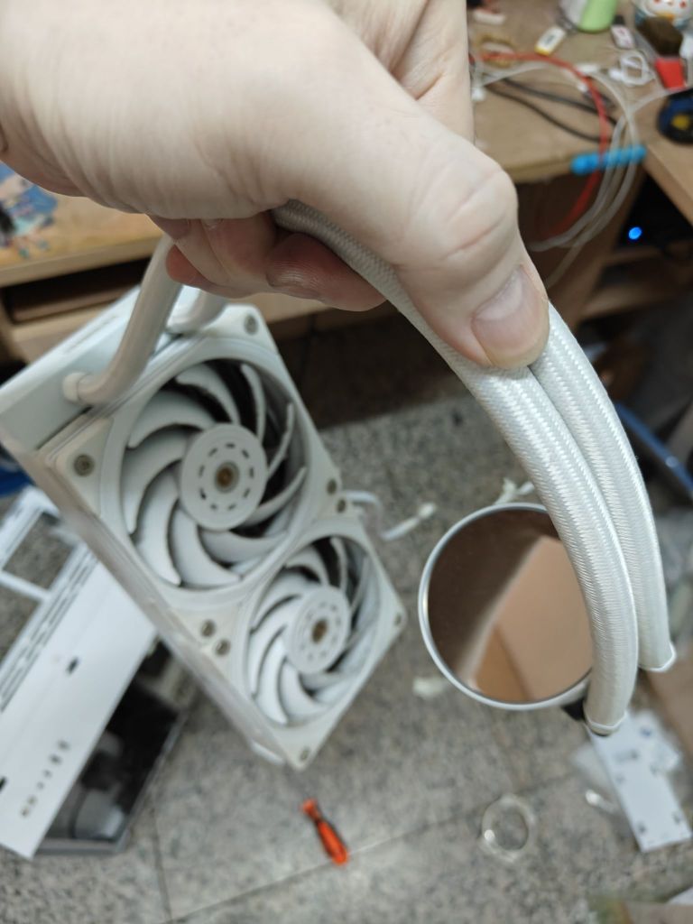 出7700k 华硕z270g 海盗船ddr4 3200c16三星b-die白光连号套条,安钛克