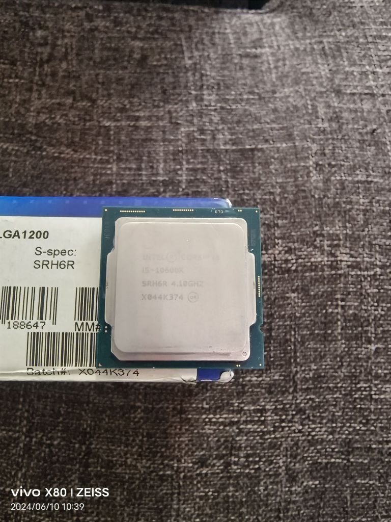 [电脑硬件]出10600k,英文盒装,680不包邮