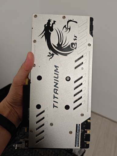 [1070ti]原价出一张闲置二手微星1070ti