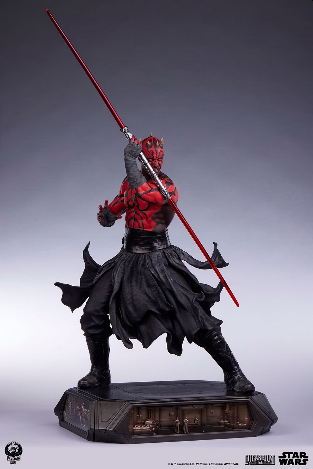 [新闻资讯] sideshow x pcs  《星球大战》达斯 摩尔 darth maul 1/3