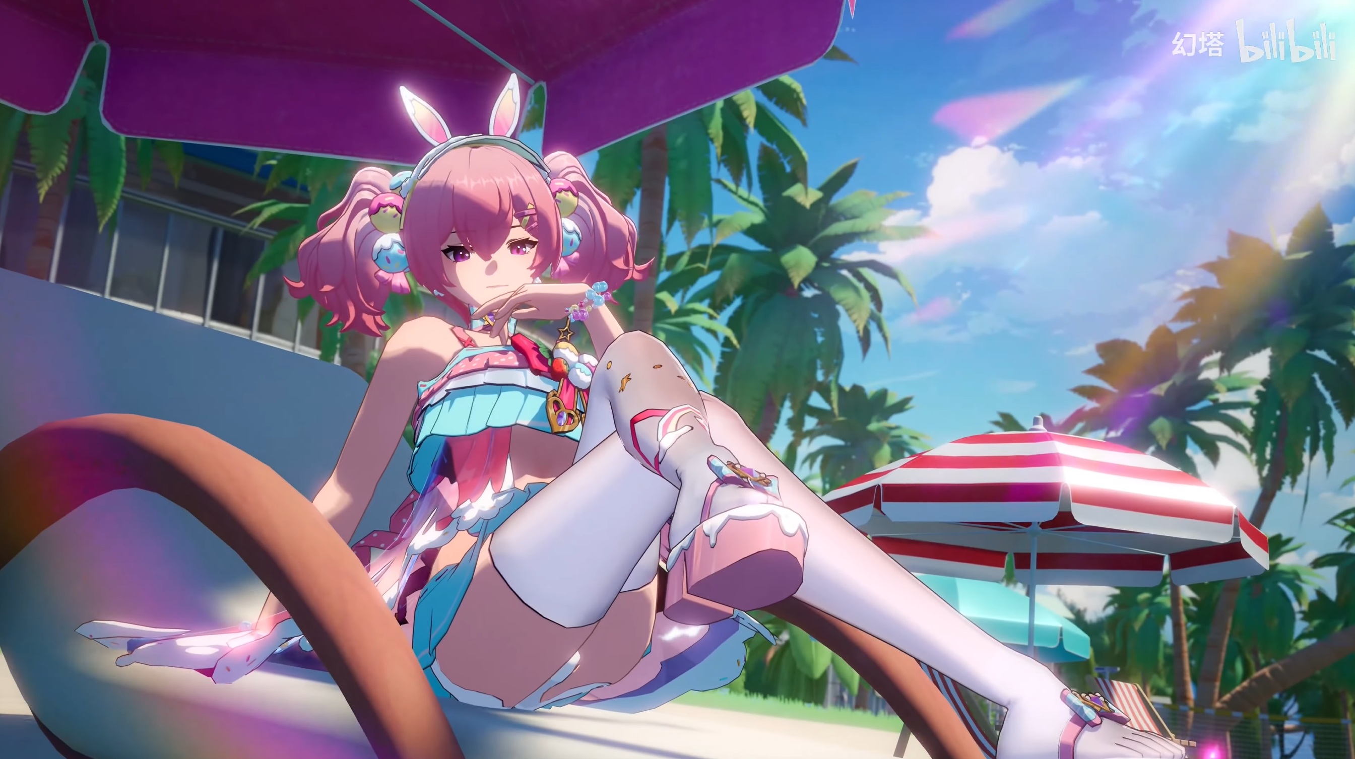 [破事氵] 夏活技术力最高的一集.《幻塔沙滩排球》《幻塔宿舍系统》.