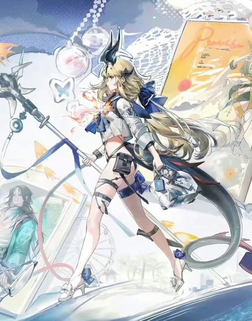 [破事氵]明日方舟因立绘过于暴露,画师被冲上微博热搜.