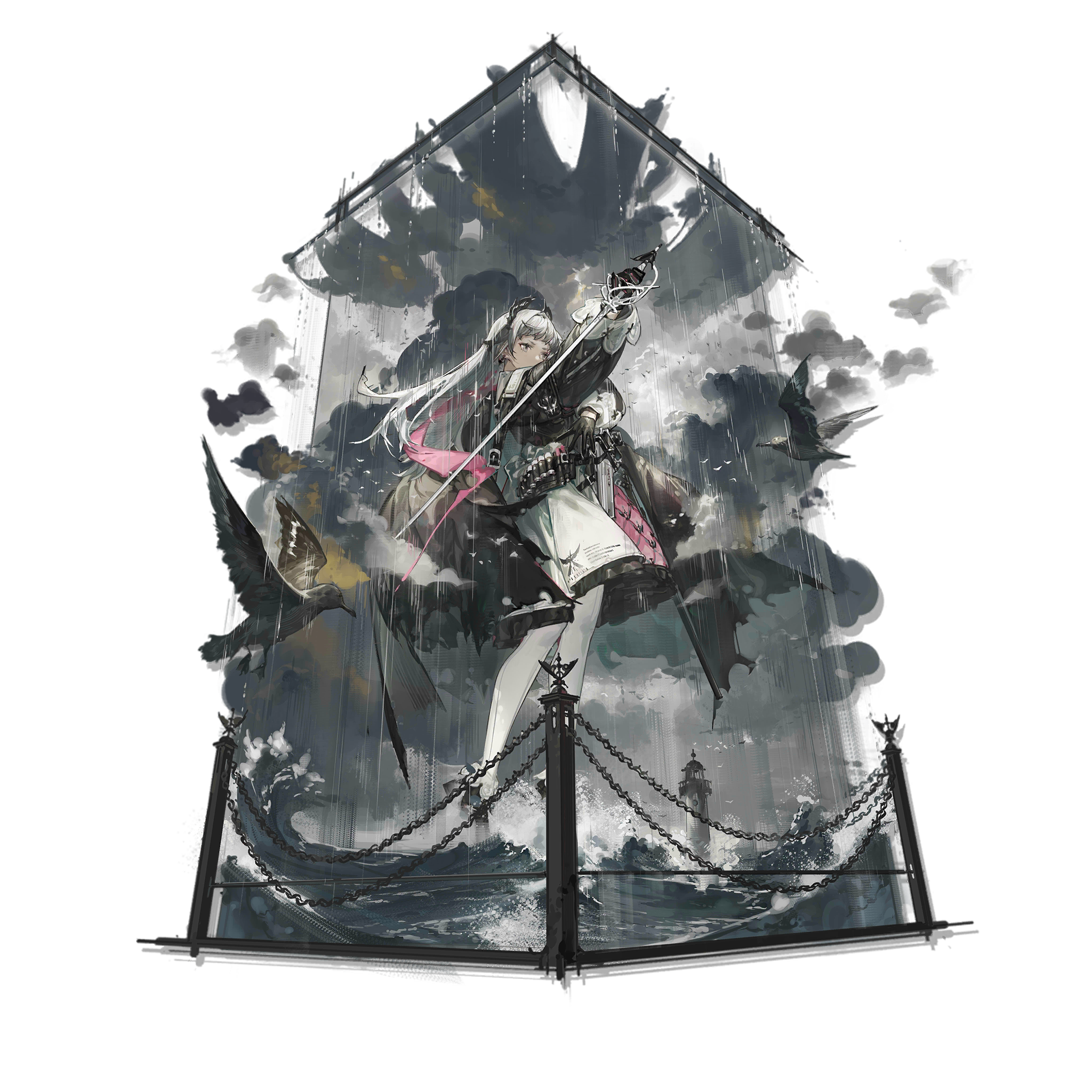 [多图警告] 特别喜欢锡人精二这种整体构图和谐不花哨的立绘