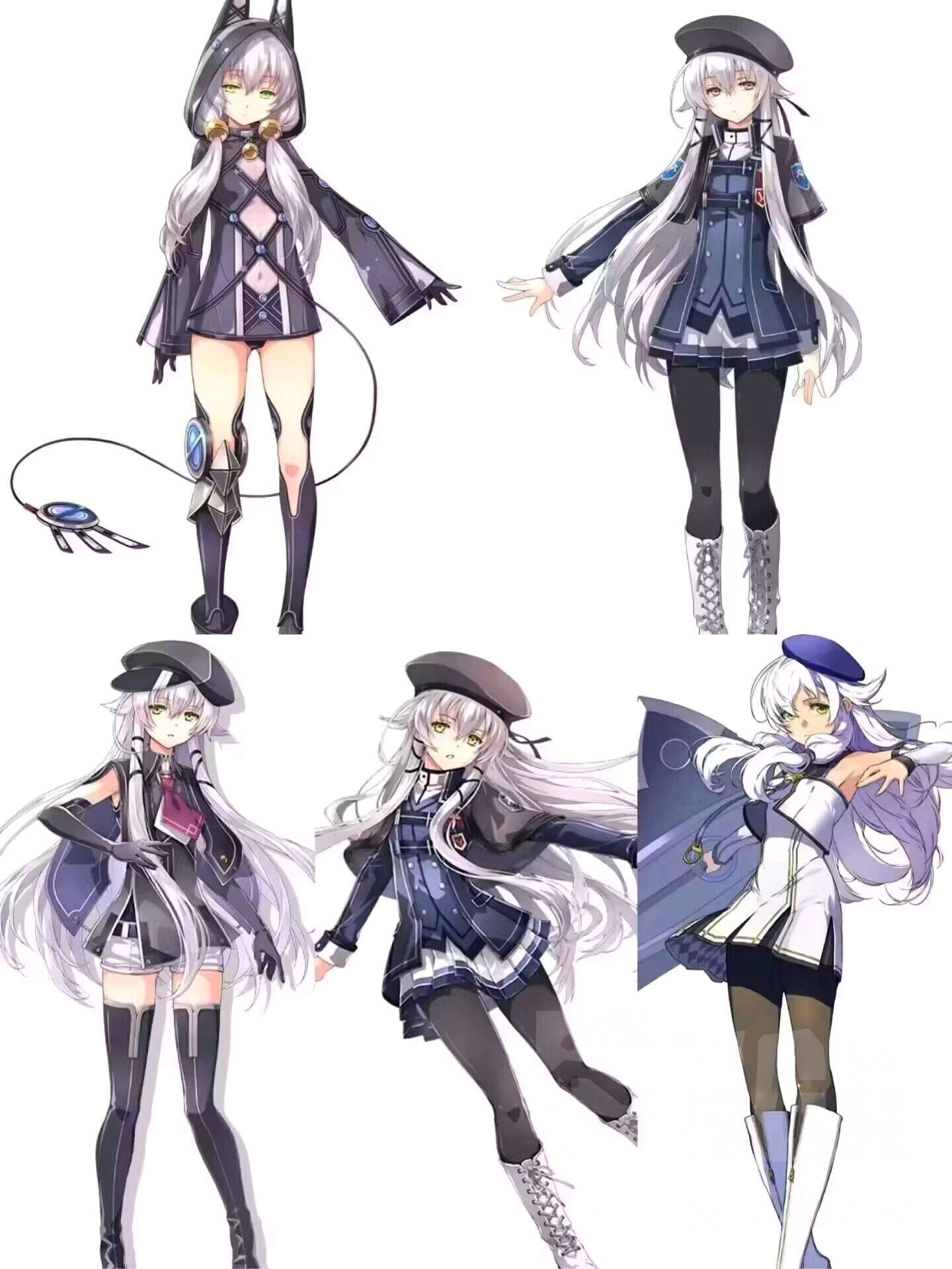 [轨迹归猴]和闪轨的立绘对比,只能说e大师收了神通吧,这立绘真不会