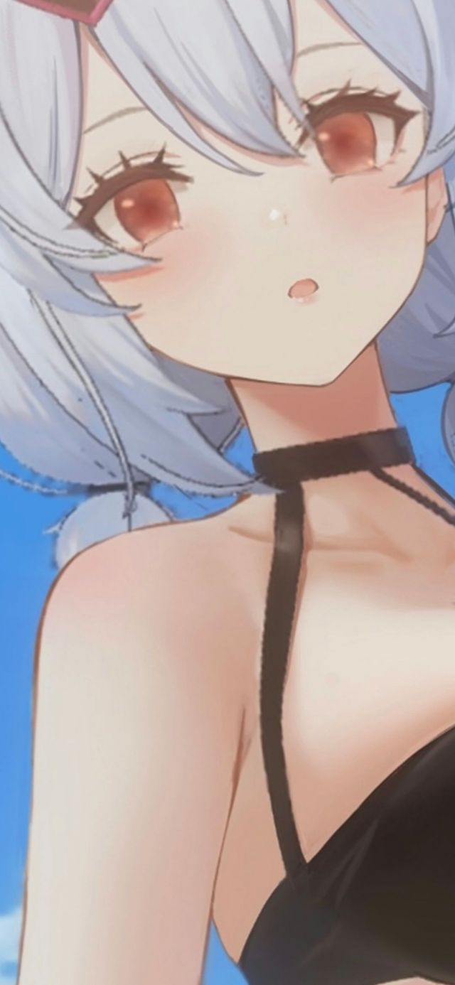 [碧蓝航线]小叶新动态3d实机截图疑似有手动修图痕迹