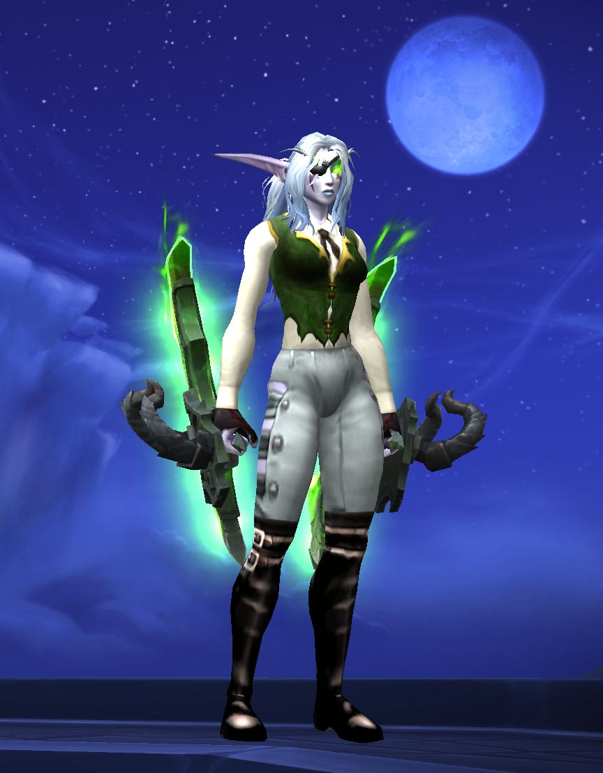 恶魔猎手幻化,来点清新舒服的