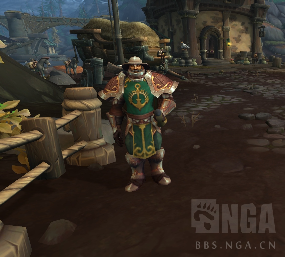 [求助] 争霸艾泽拉斯版本里的库尔提拉斯卫兵的头盔有可以幻化的同款