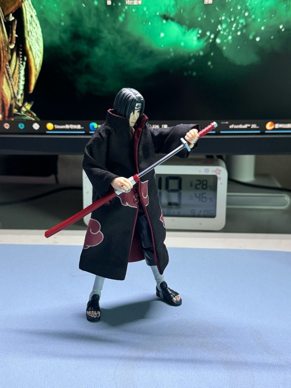 [可动成品]shf 宇智波鼬 99版,还不错,等下一个应该是仙人鸣人和佩恩