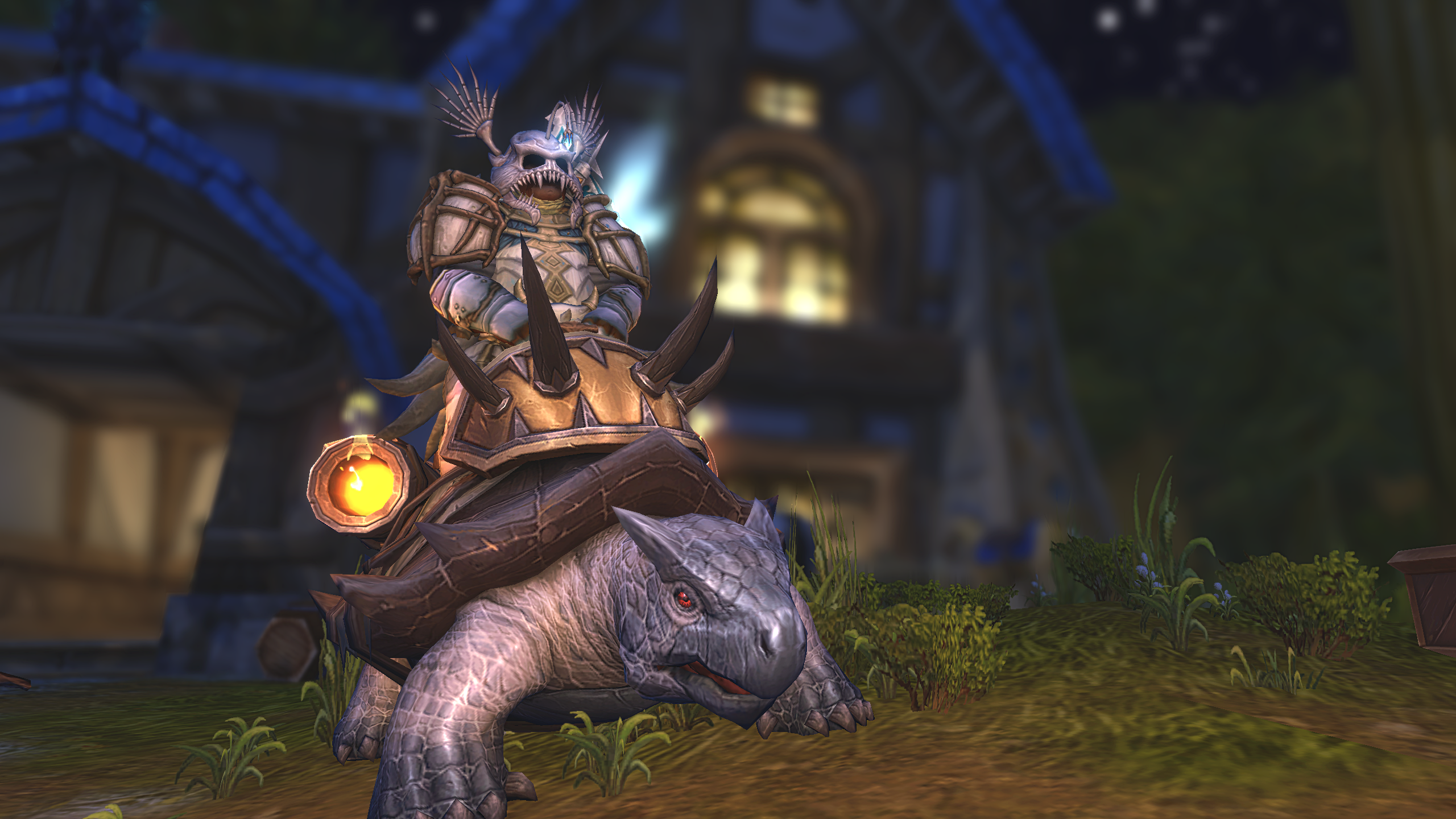 墨黑药水下的闪金镇