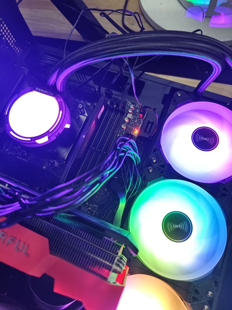 b650m迫击炮红黄灯无法开机