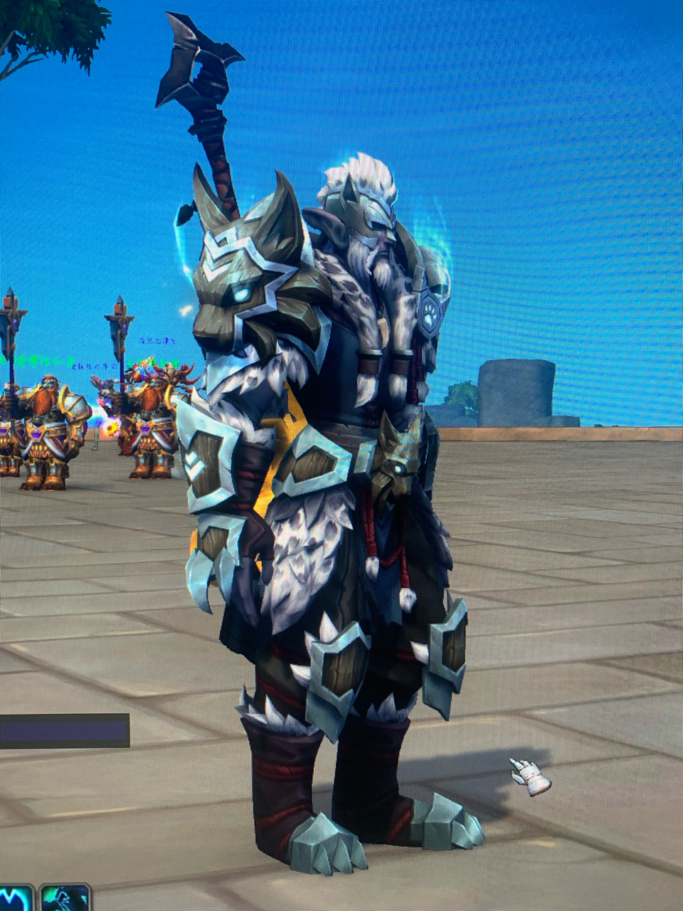 德鲁伊幻化还是原生的好看,前天辛苦刷了一整天