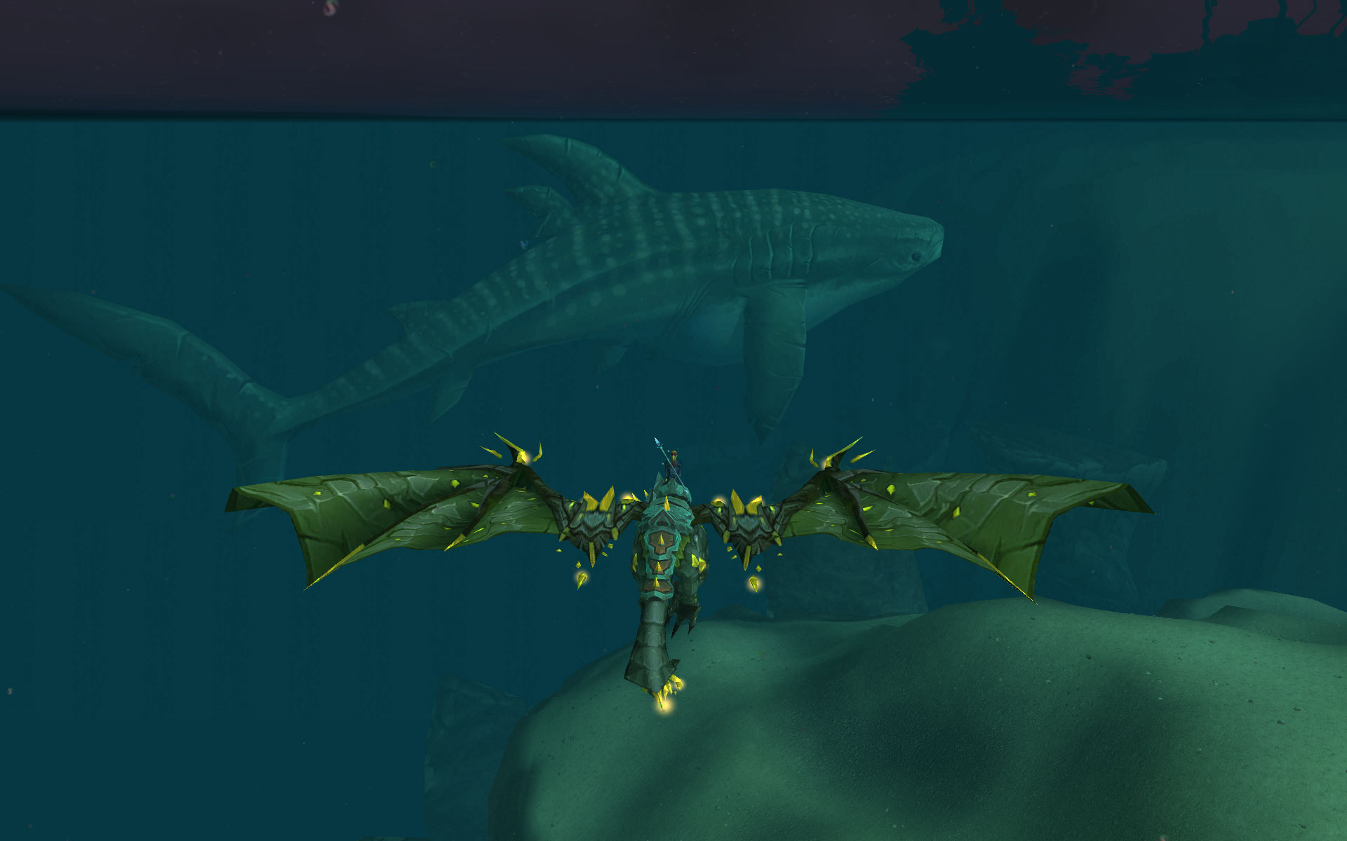 一直致力与探索WOW深海里的大海怪...