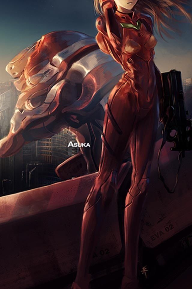 求张手机壁纸 明日香和二号机的 Nga玩家社区