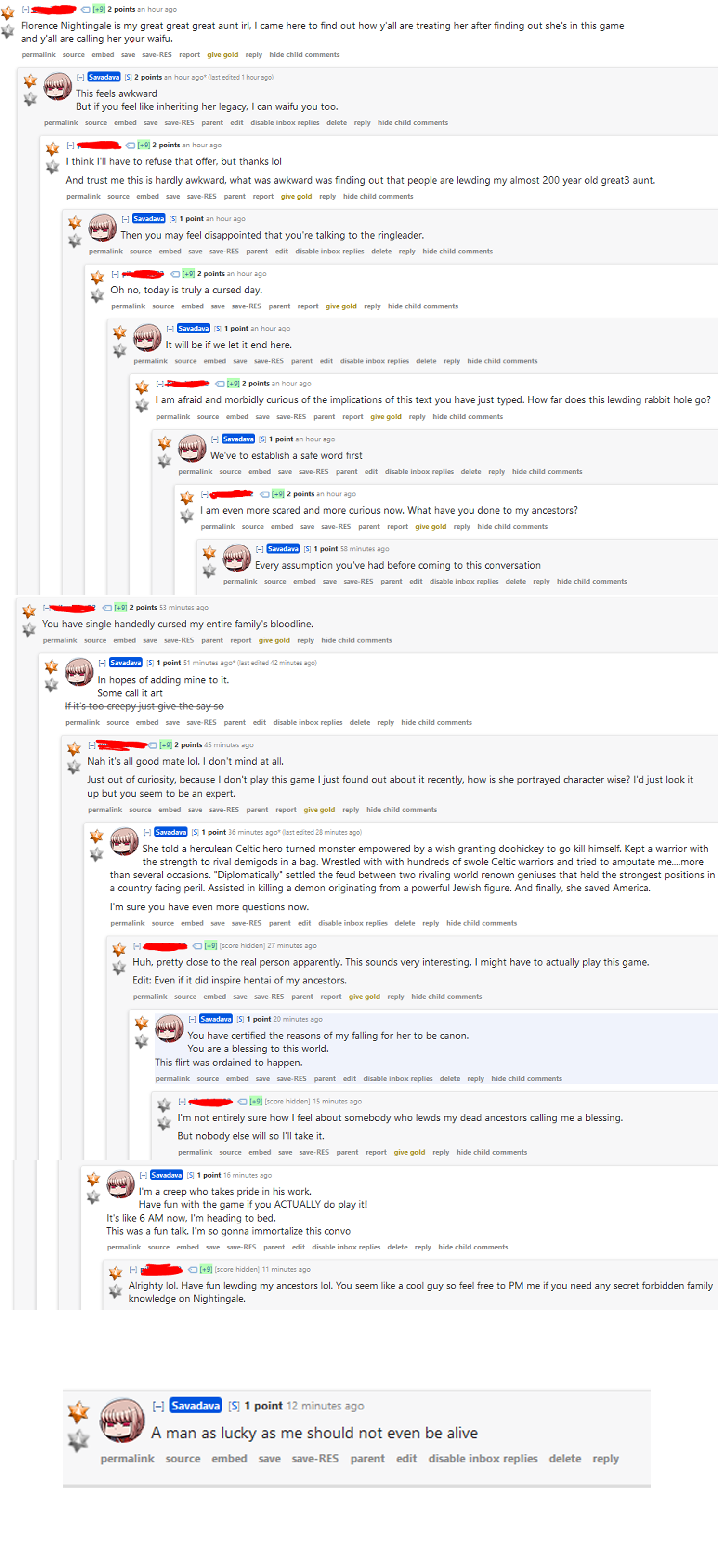 美服 当南丁格尔的后辈亲属发现自己祖宗成为了大家的老婆时 Nga玩家社区