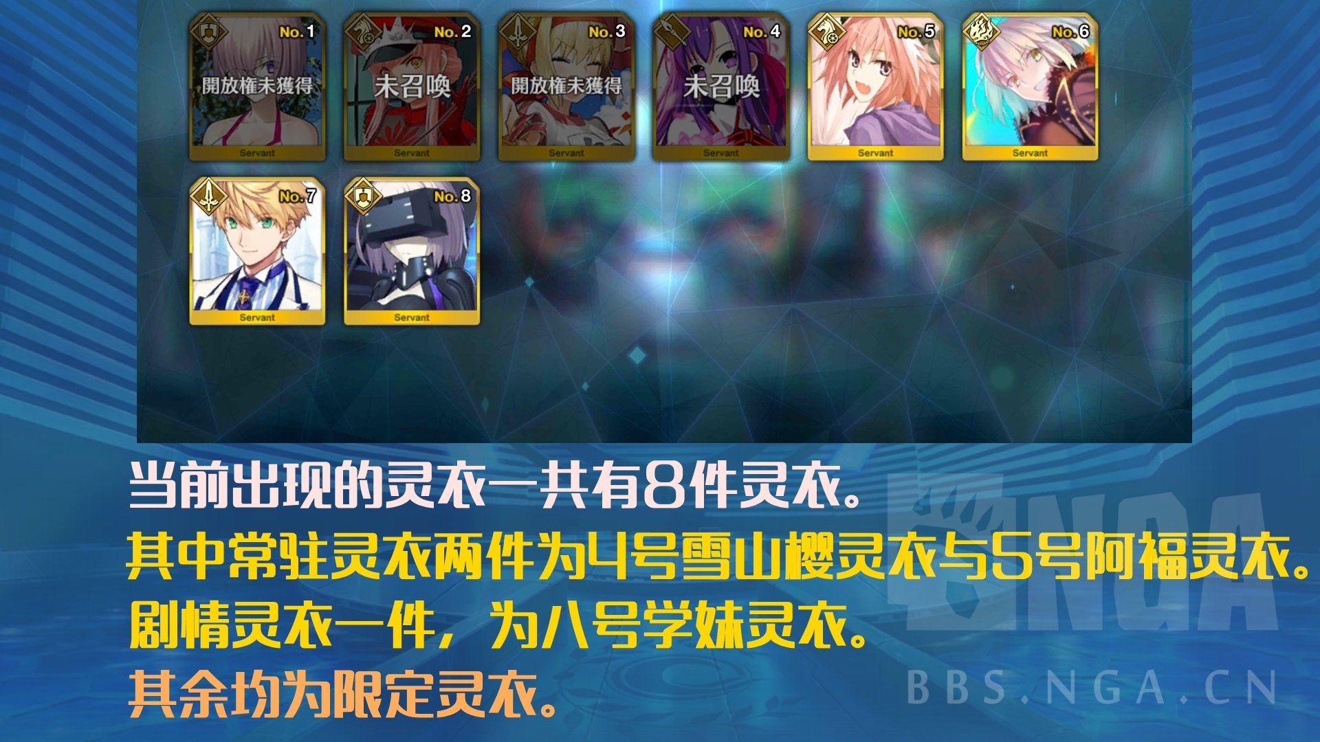 多图流量慎入 千里眼ex 剧透慎入 视频攻略 Fgo国服未来全灵衣攻略 目前更新至玛修第二部灵衣 Nga玩家社区