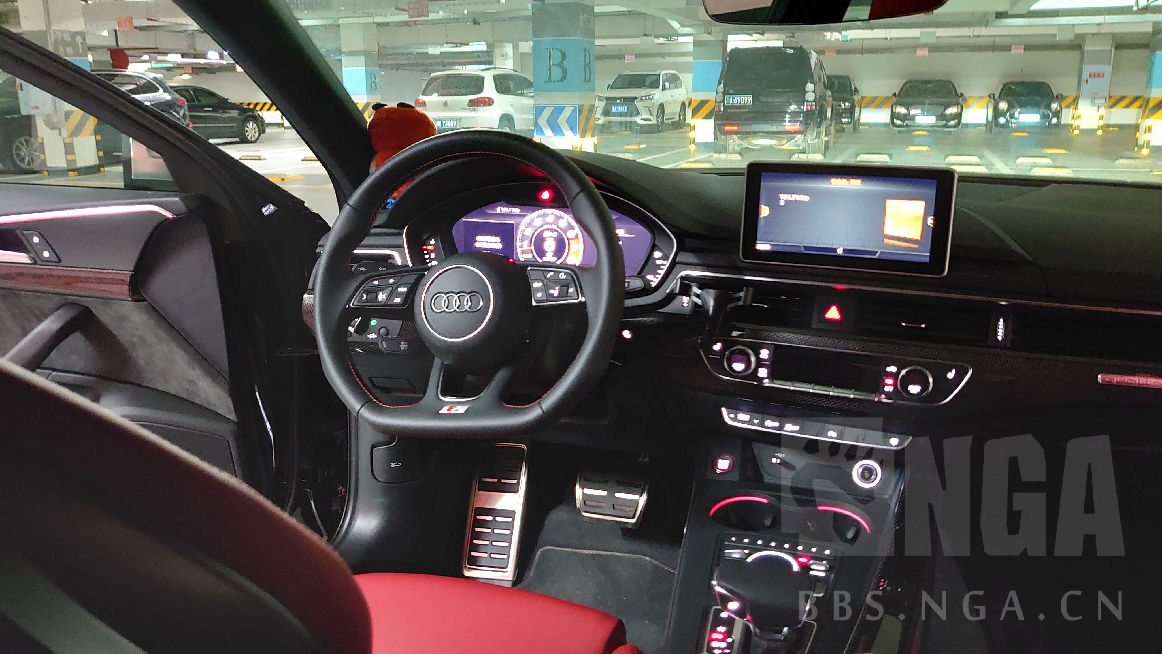 车版专栏 提车作业 次顶配奥迪a4 误 S4 提车 黑武士你和我说个银色镀铬 再见了我的奇瑞王nga玩家社区