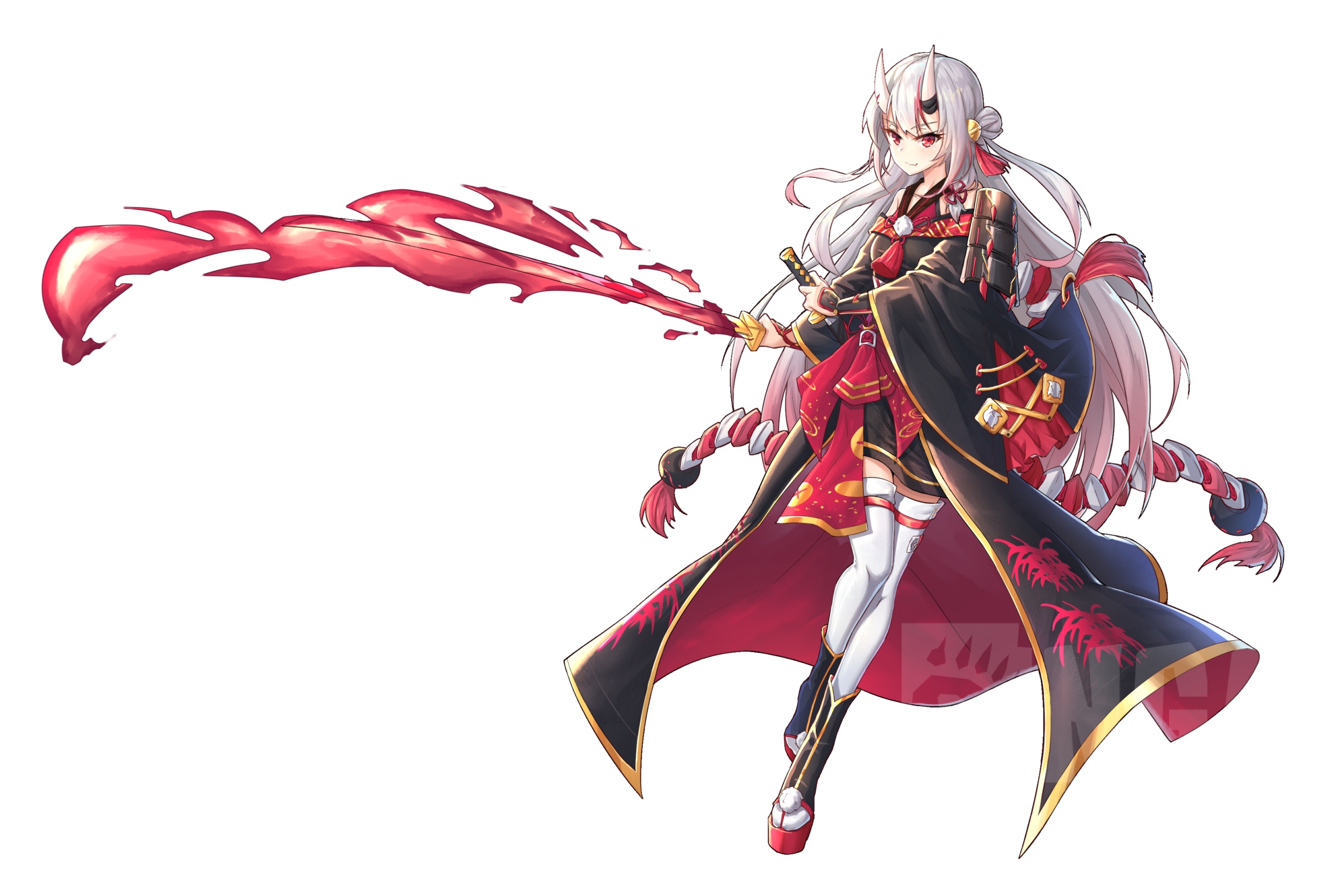 同人绘画] (Vtuber相关)龟速更新的同人图大坑——HololiveX明日方舟的联动立绘系列！(已更新第四弹百鬼绫目) NGA玩家社区