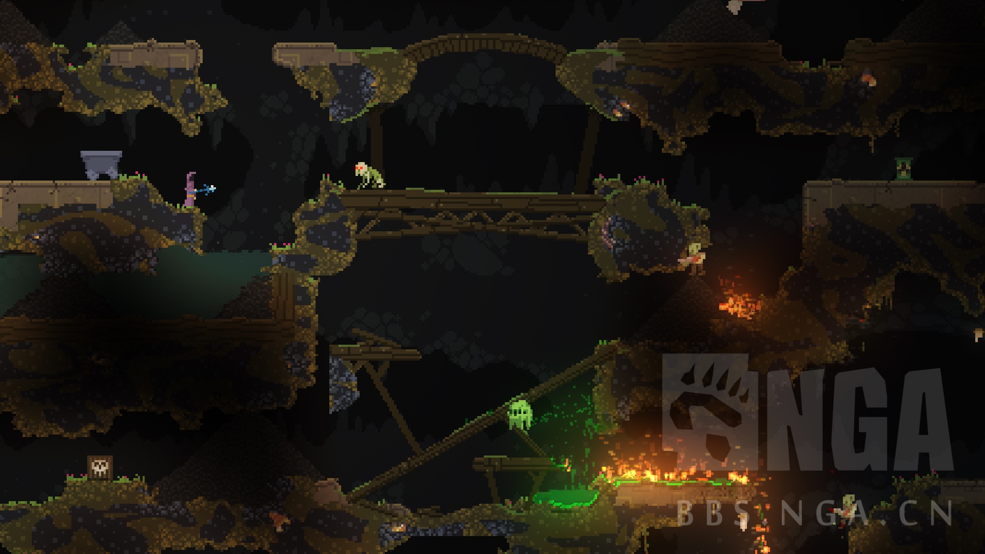 众测计划]Noita测评&视频讲解：黄金矿工的100种死亡方式NGA玩家社区