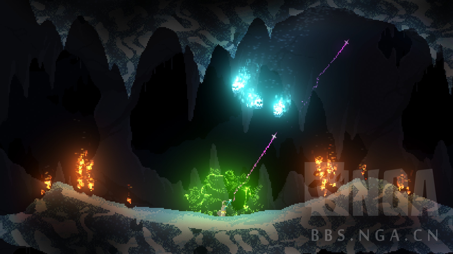 众测计划]Noita测评&视频讲解：黄金矿工的100种死亡方式NGA玩家社区