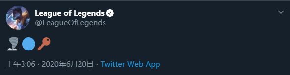 游戏本体 Lol的发了一条奇怪的推特 可能皮肤预告 Nga玩家社区