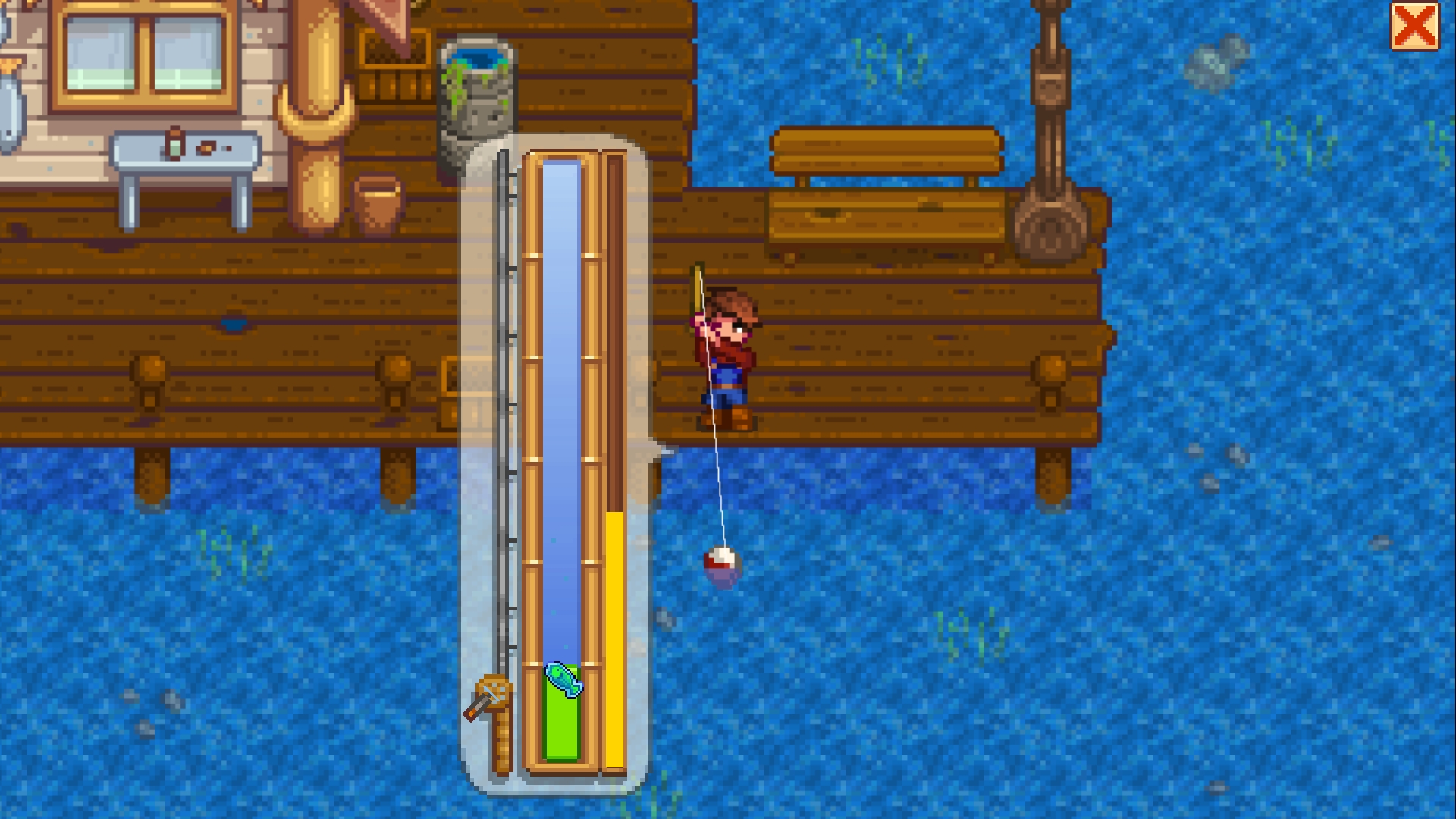 星露谷物语那个钓鱼怎么按的？ 178