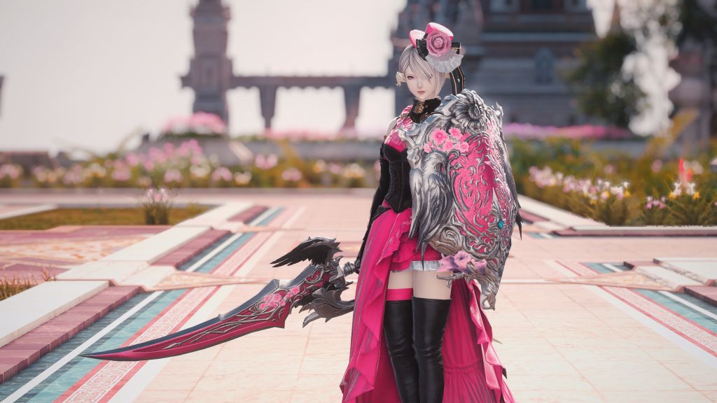 萌新Gpose拍照攻略] FF14截图前期讲解- Gpose和ReShade结合的化学效果 