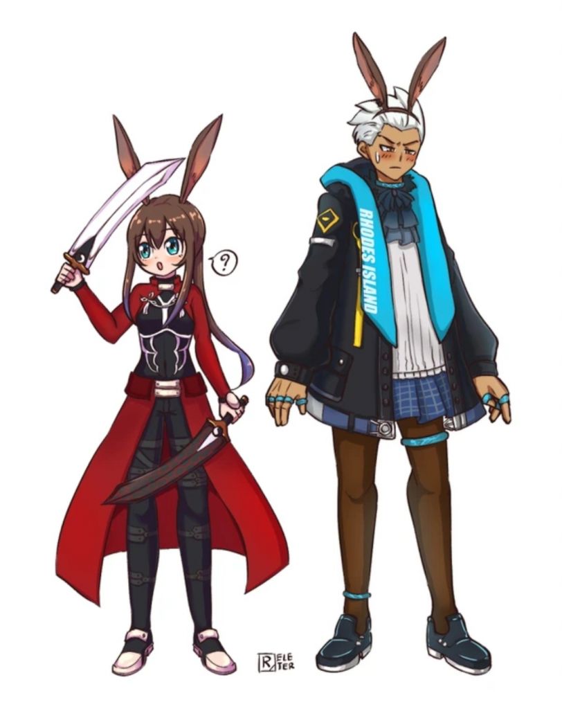 搬运氵 阿米娅 Amiya 与卫宫 Emiya 衣装互换nga玩家社区