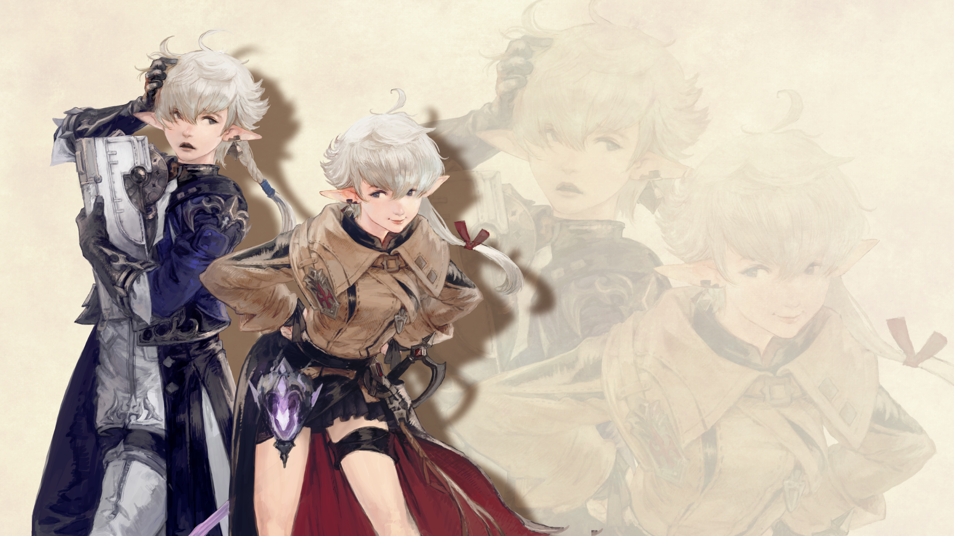 壁纸][手机壁纸][1080P][2K][4K][分享u0026教程]艾欧泽亚美图壁纸赏鉴u2014u2014内 