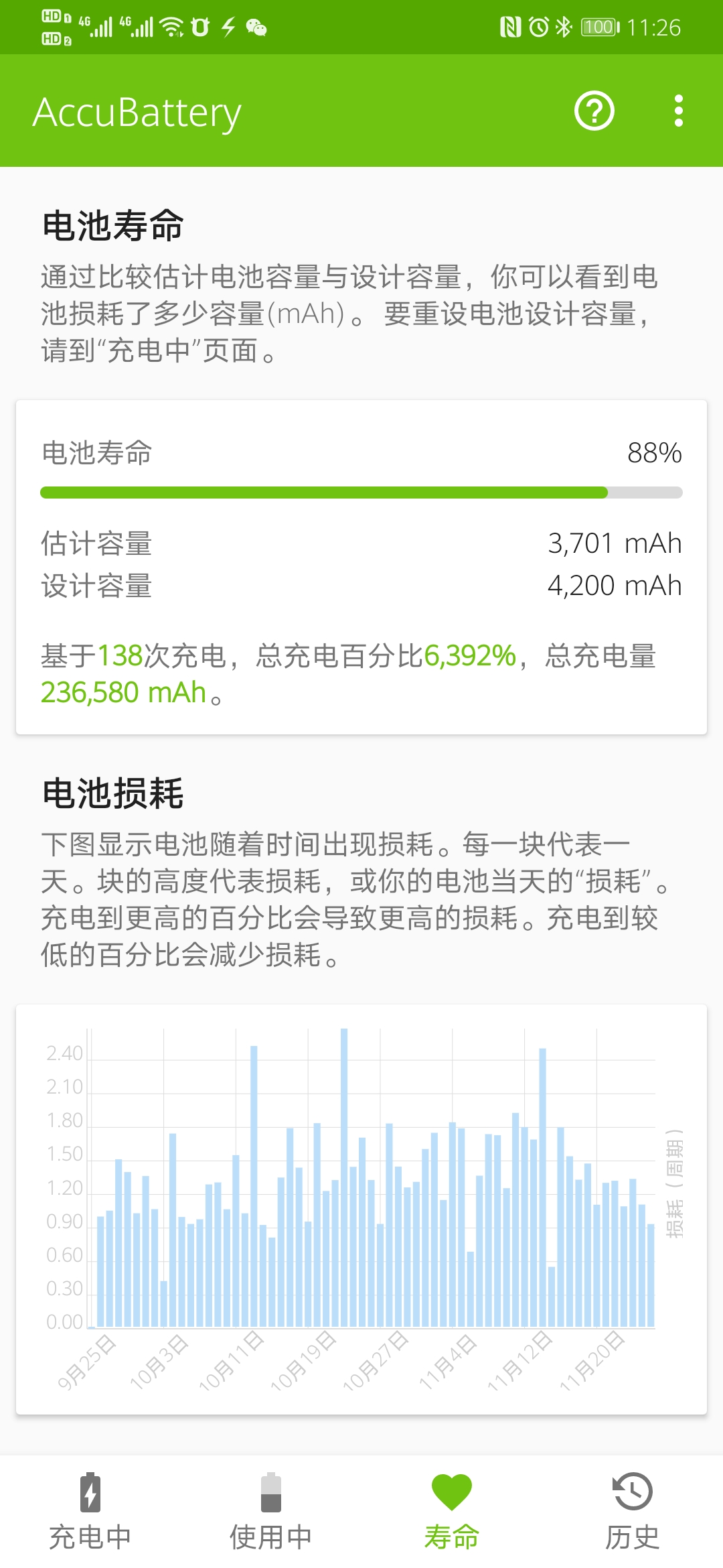 华为的智能峰值容量好像就是限制电池只能充90 Nga玩家社区