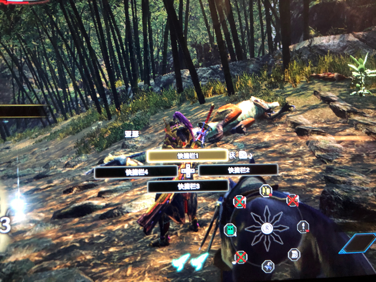 Rise 锁定怪物之后按l总弹出快捷栏nga玩家社区