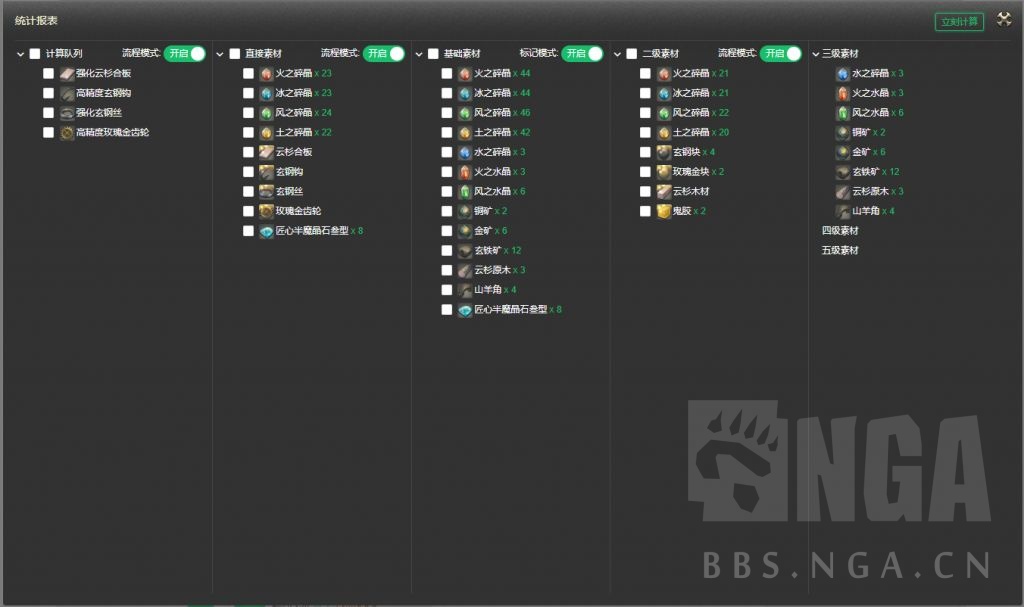 生产求助 关于素素右边列表推荐的配方计算器 想请教几个问题nga玩家社区