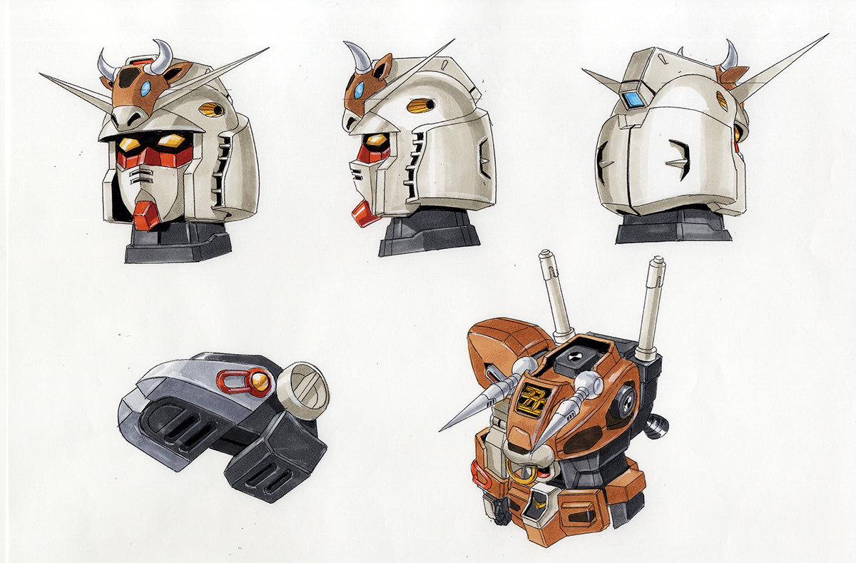 新闻资讯 万代南梦宫十二生肖丑牛高达大河原邦男原画公开nga玩家社区