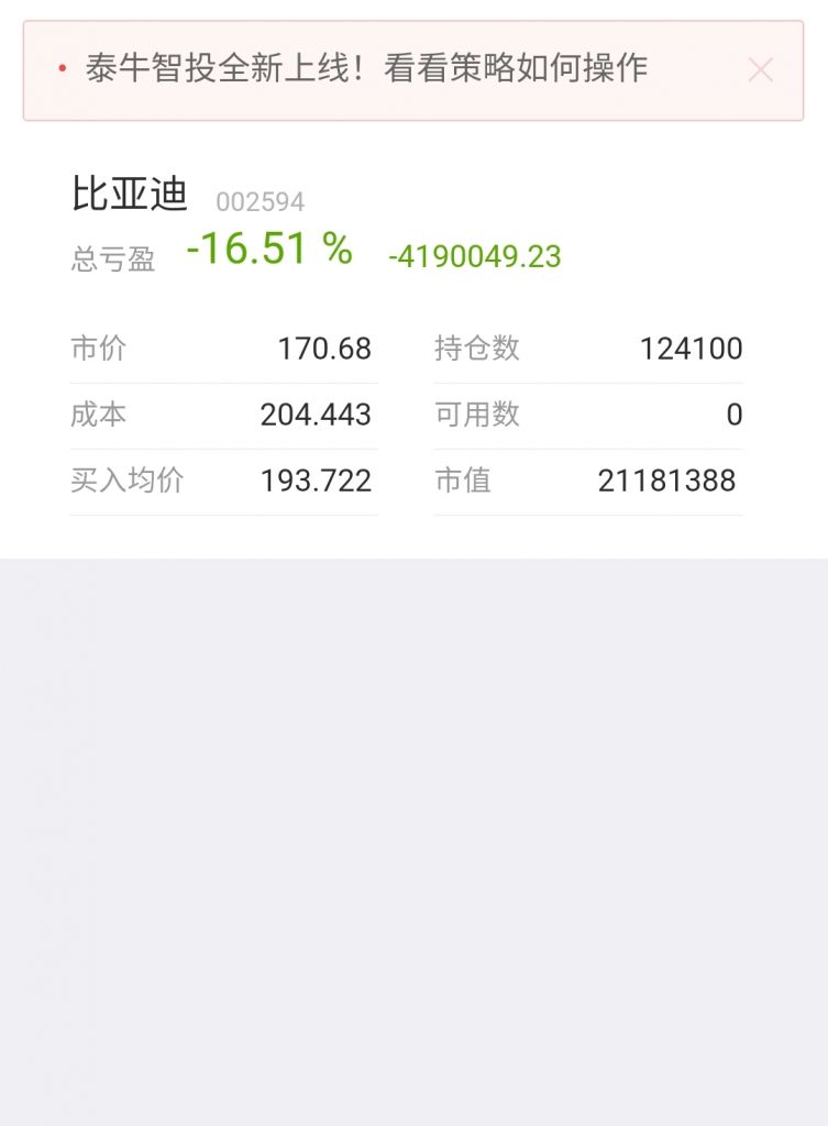 给大家乐呵乐呵，比亚迪亏了我419万 NGA玩家社区