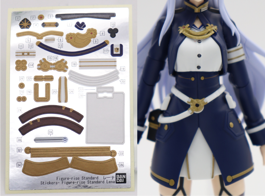 拼装 86 不存在的战区 Figure Rise Standard 蕾娜官博介绍nga玩家社区
