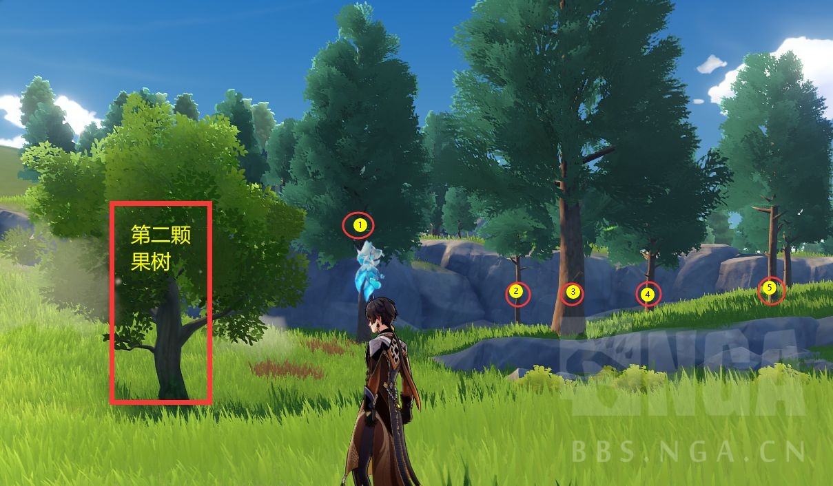 心得交流 关于最效率速刷果树木材 萃华木 的方法 顺便获得巨量杉木 桦木nga玩家社区