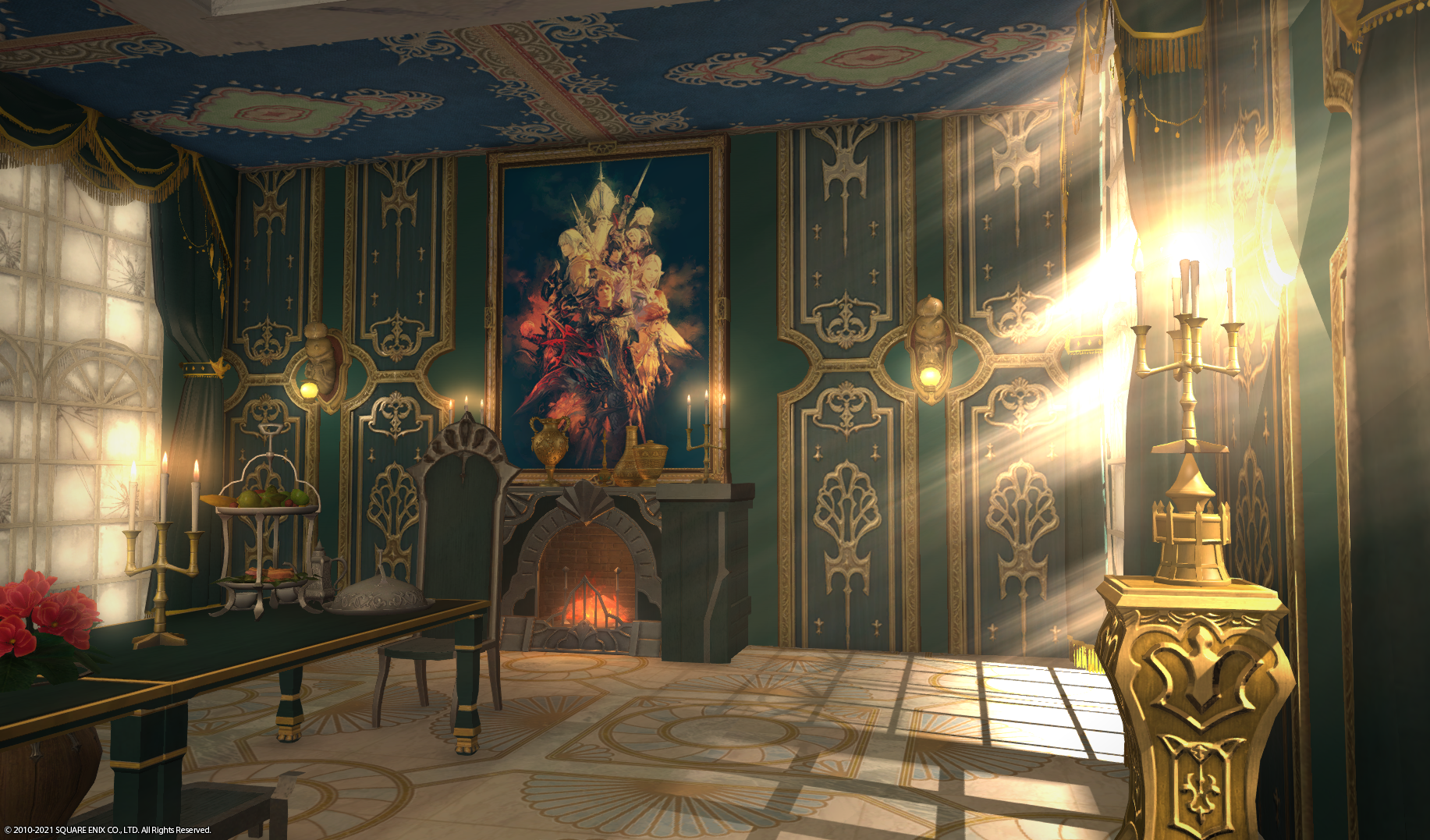 凡尔赛风格装修完成了 家具位爆破nga玩家社区