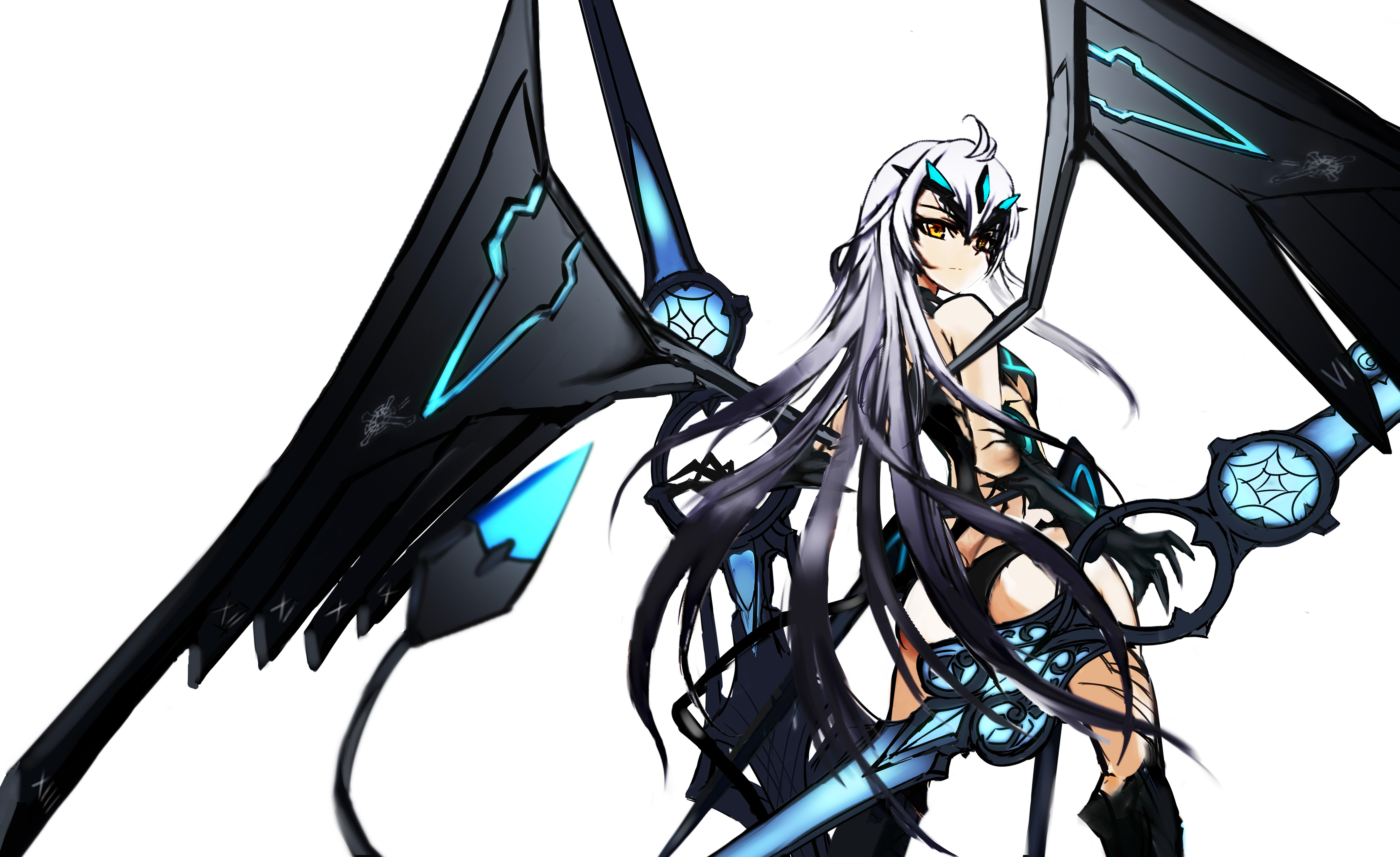 艺术审美 画一张妖兰 三破形象 今年最惊艳的从者 机娘和龙的组合太完美了 8月1日更新加了背景 Nga玩家社区