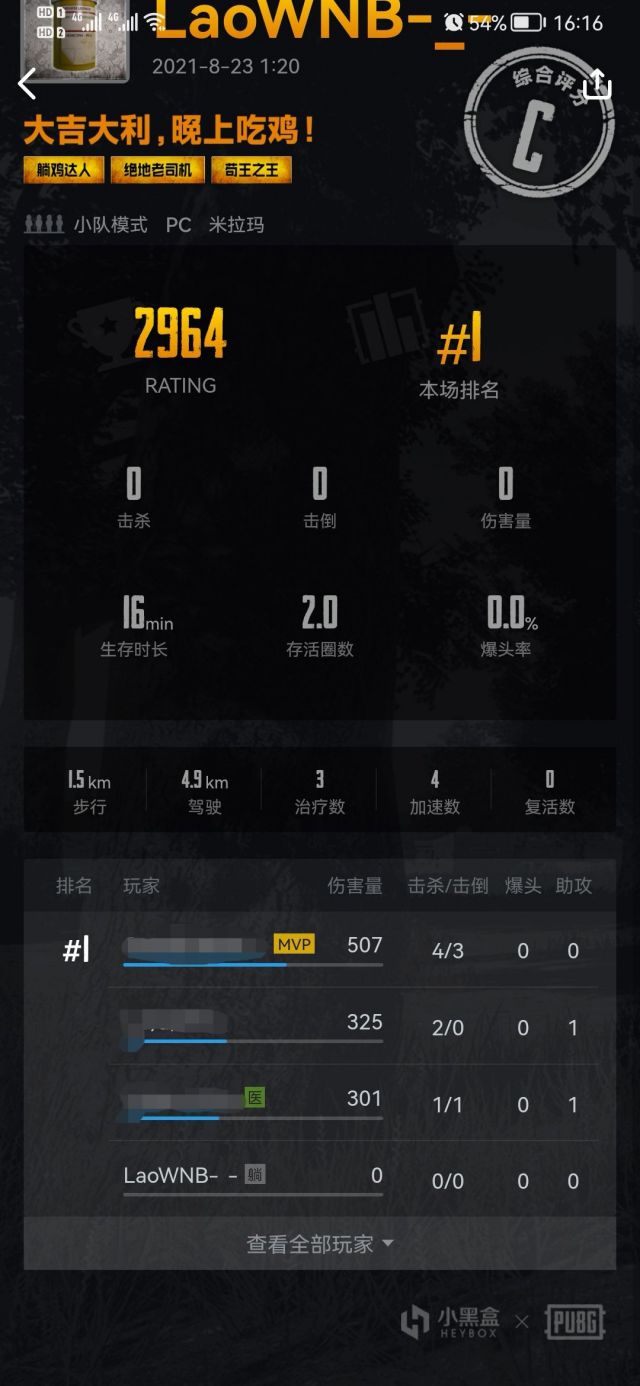 你们吃鸡有啥子技巧不