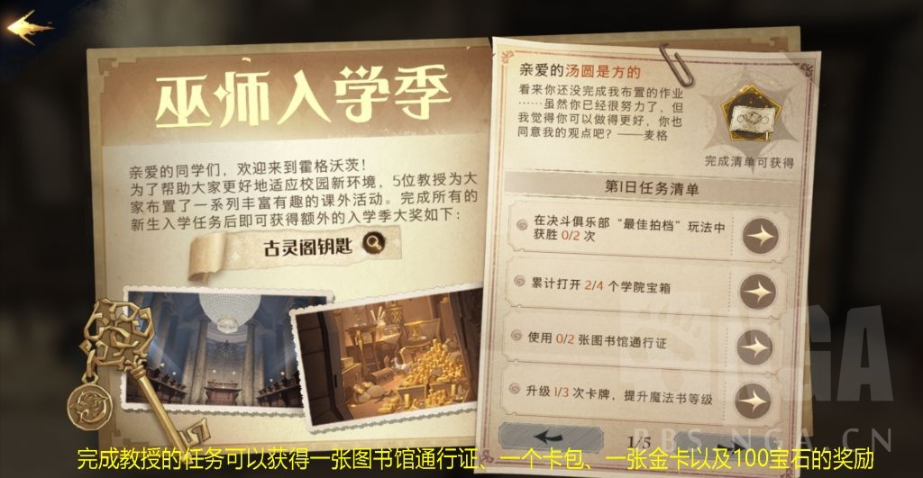 攻略 为大家整理了入学后可以白嫖的福利 Nga玩家社区