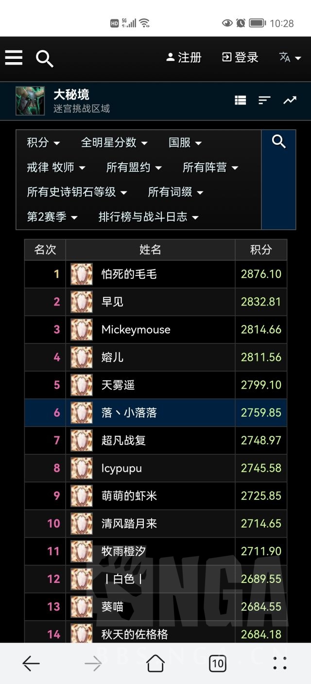 PVE][戒律牧][大秘境]9.1版本2790分戒律牧心得以及常用WA和宏。简易分享帖。更新2021/10/14，近期会更新副本压力点/心能怪等应对方法178