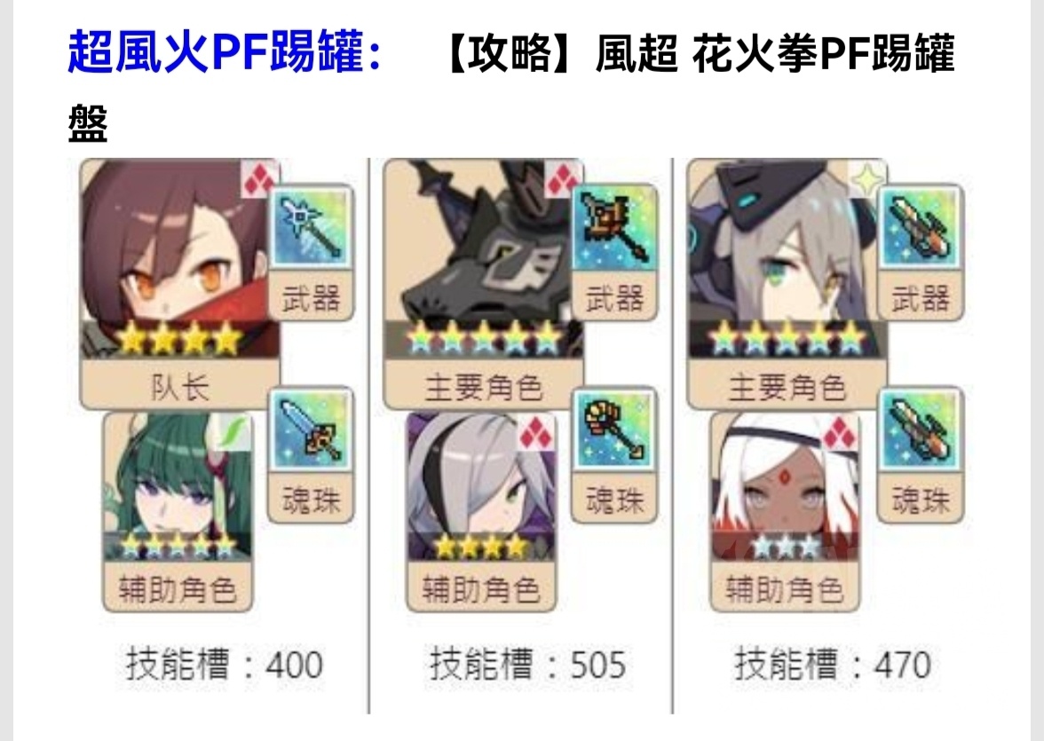 攻略心得 抛砖引玉 到半周年各副本活动队伍概述 写给光炮沉船的玩家 Nga玩家社区