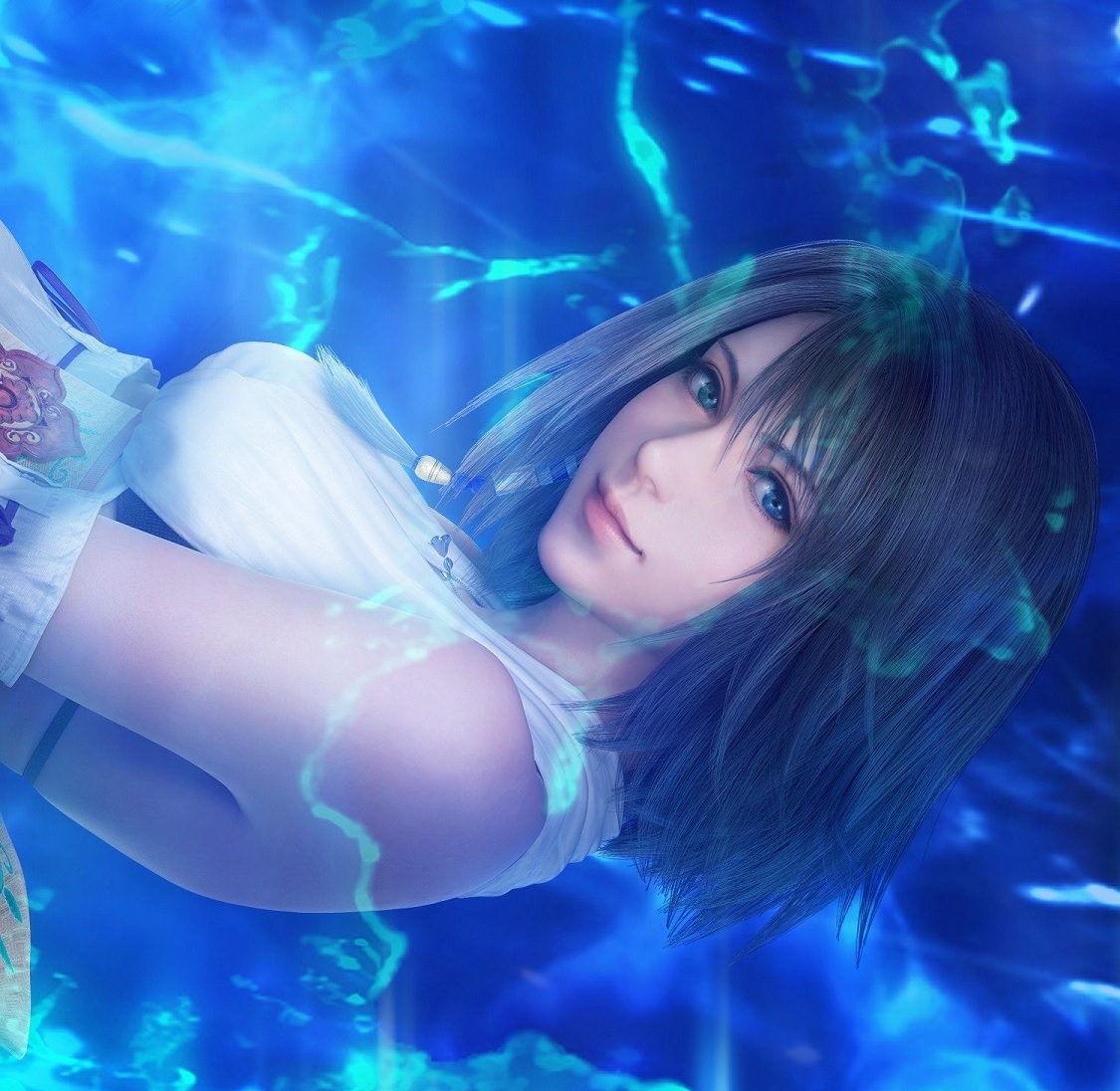 己闺女我涩不起来。还有最终幻想10的尤娜，美的和天仙一样，涩不起来。