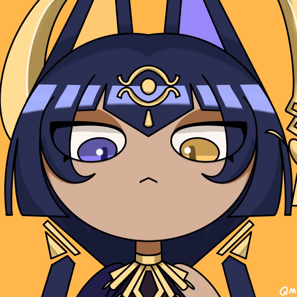 画了埃及猫猫艳后坎蒂丝178