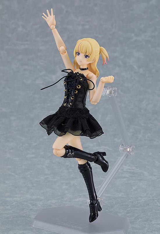 新闻资讯] MXF figma 581 女性body(yuki) with 黑色紧身连衣裙