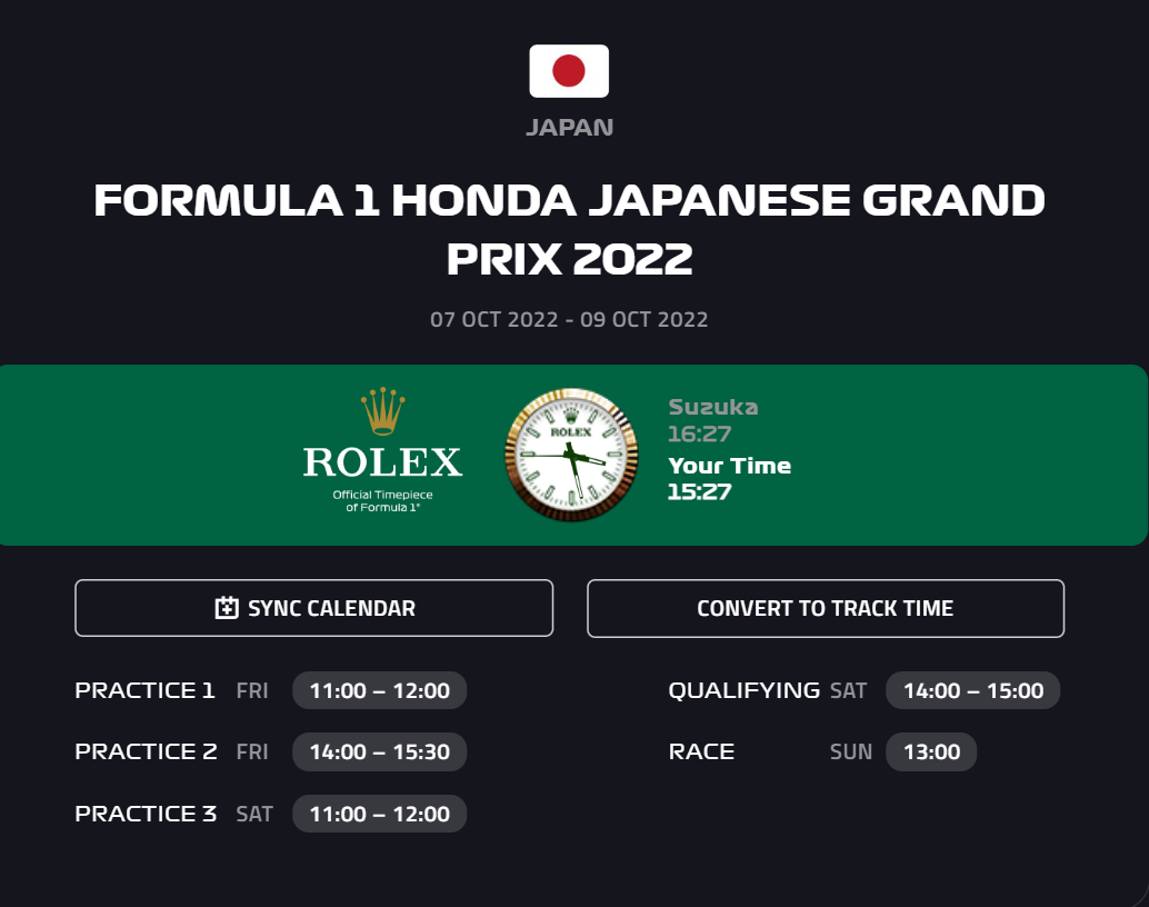 F1] 2022赛季日本铃鹿大奖赛直播讨论(正赛大红牛一二带回，维斯塔潘冠军并卫冕世界冠军，佩雷兹第二，勒克莱尔第三) NGA玩家社区