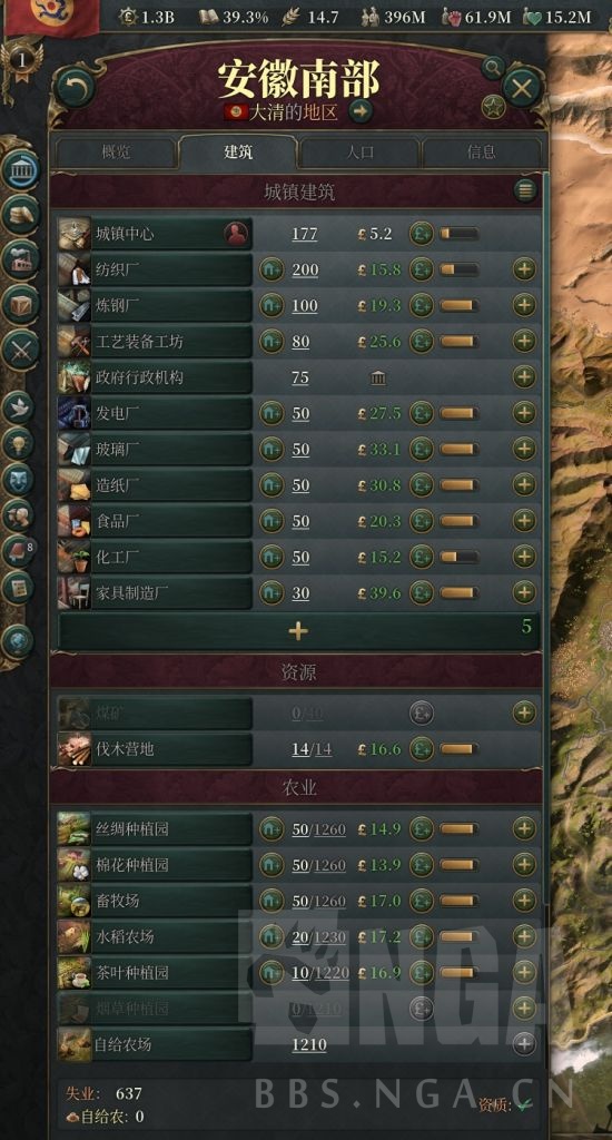 Reach1.4 Billion GDP and 6000 Construction in 1860 : Play AS Qing ,  Effectively Industrialization TIPs
