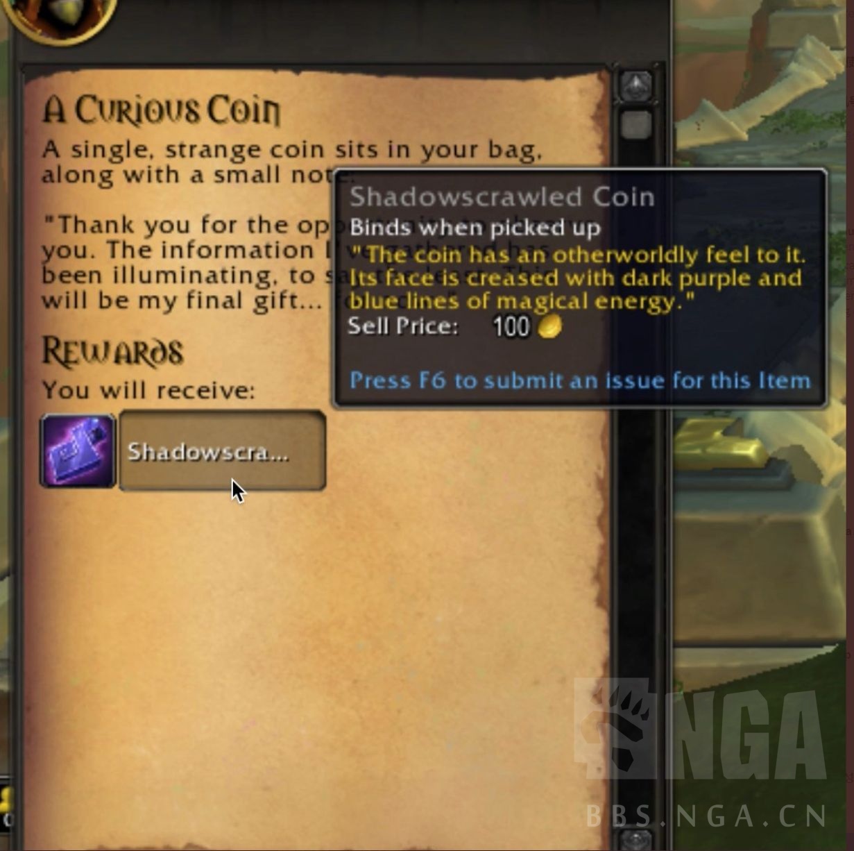 号外][幸运便士][古怪硬币]/[幸运錢幣][奇特的硬幣]/[Lucky Penny][Curious  Coin]第四輪任務已解鎖!可獲取100G垃圾，目前3/5 NGA玩家社区