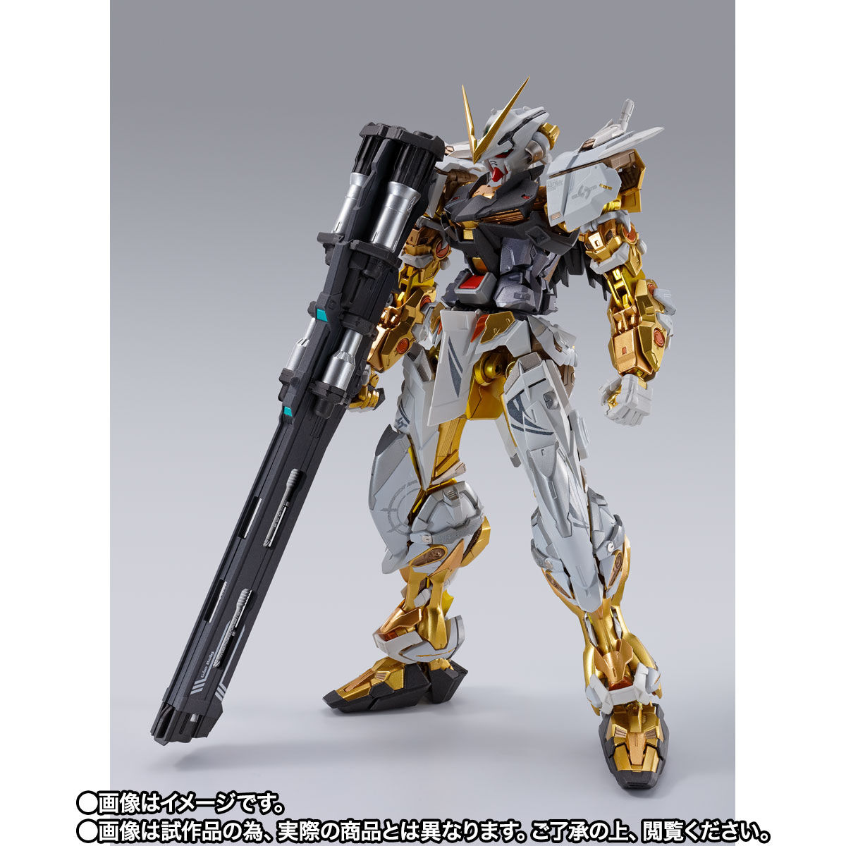 新闻资讯] PB限定METAL BUILD 异端高达金色机(Alternative Strike Ver